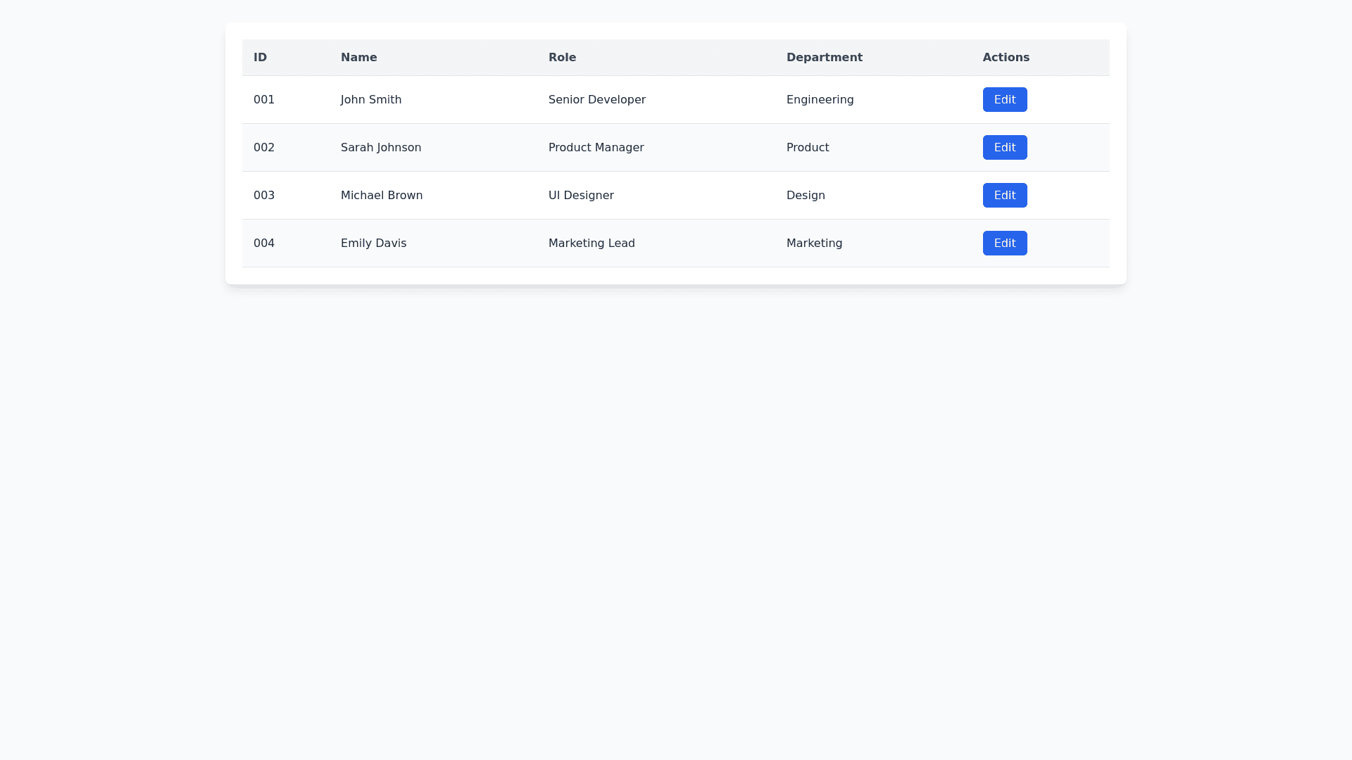 Component Preview