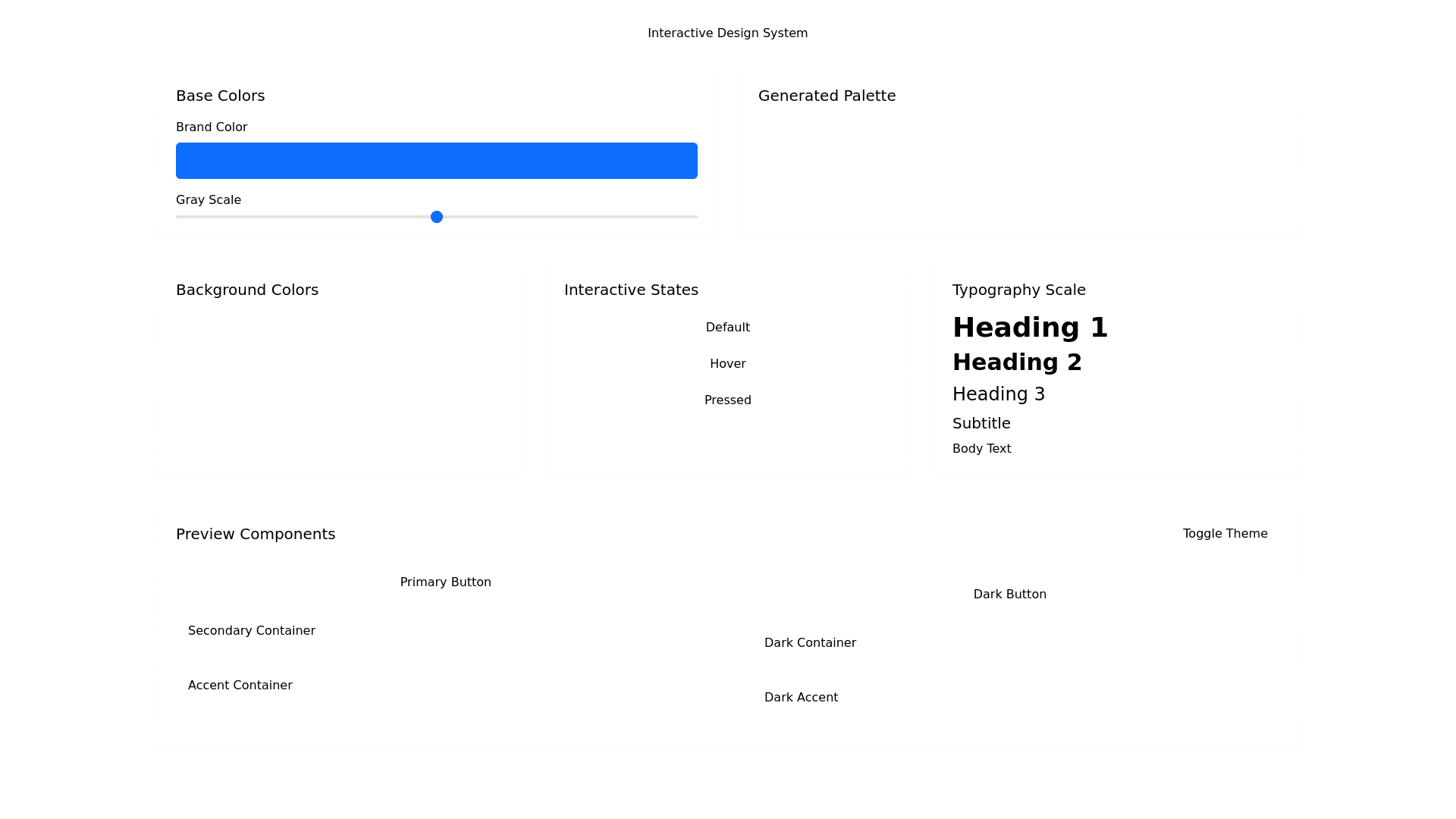 Component Preview