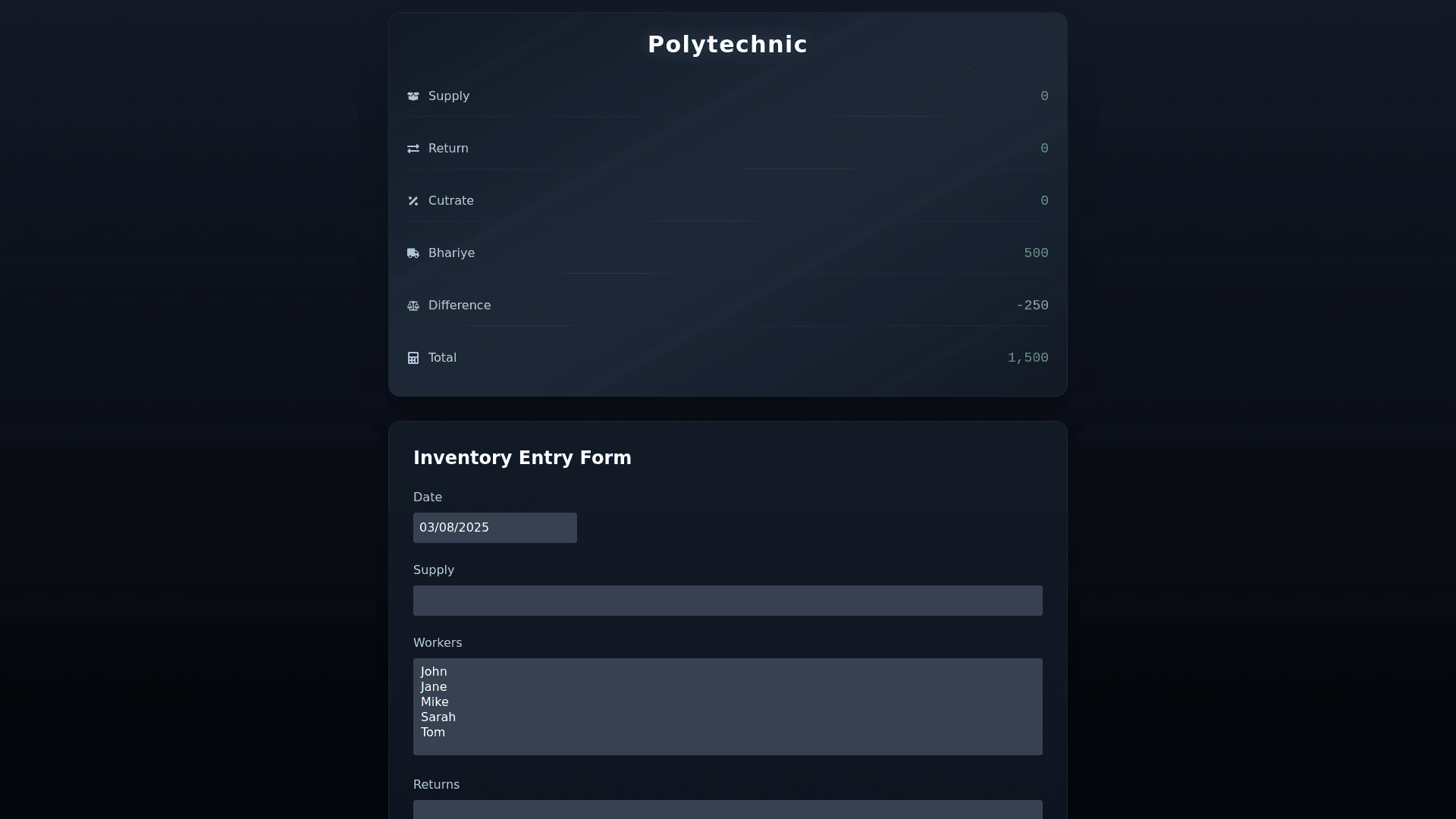 Component Preview