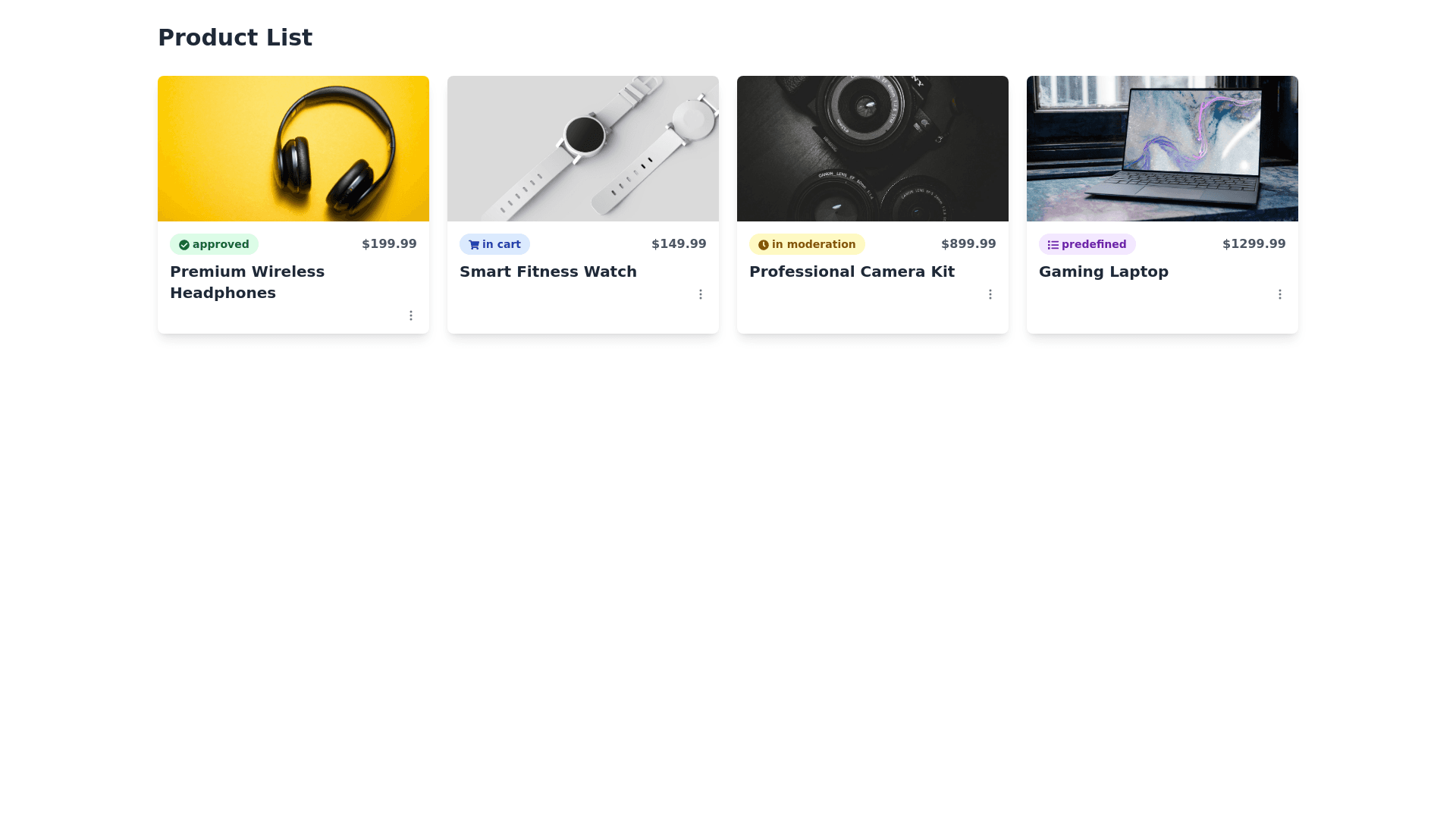 Component Preview