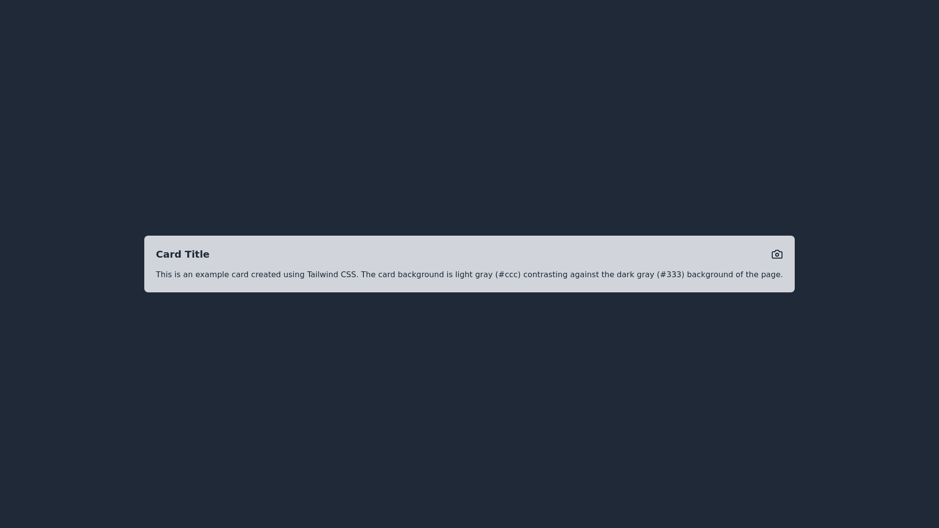 Component Preview