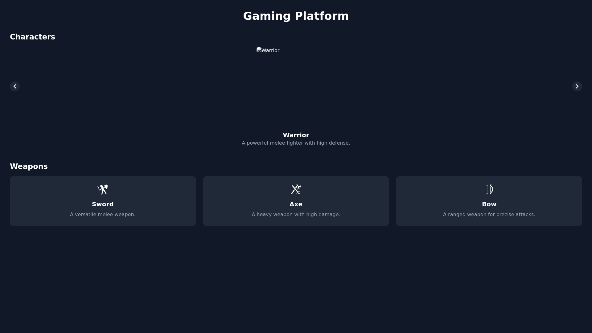 Component Preview