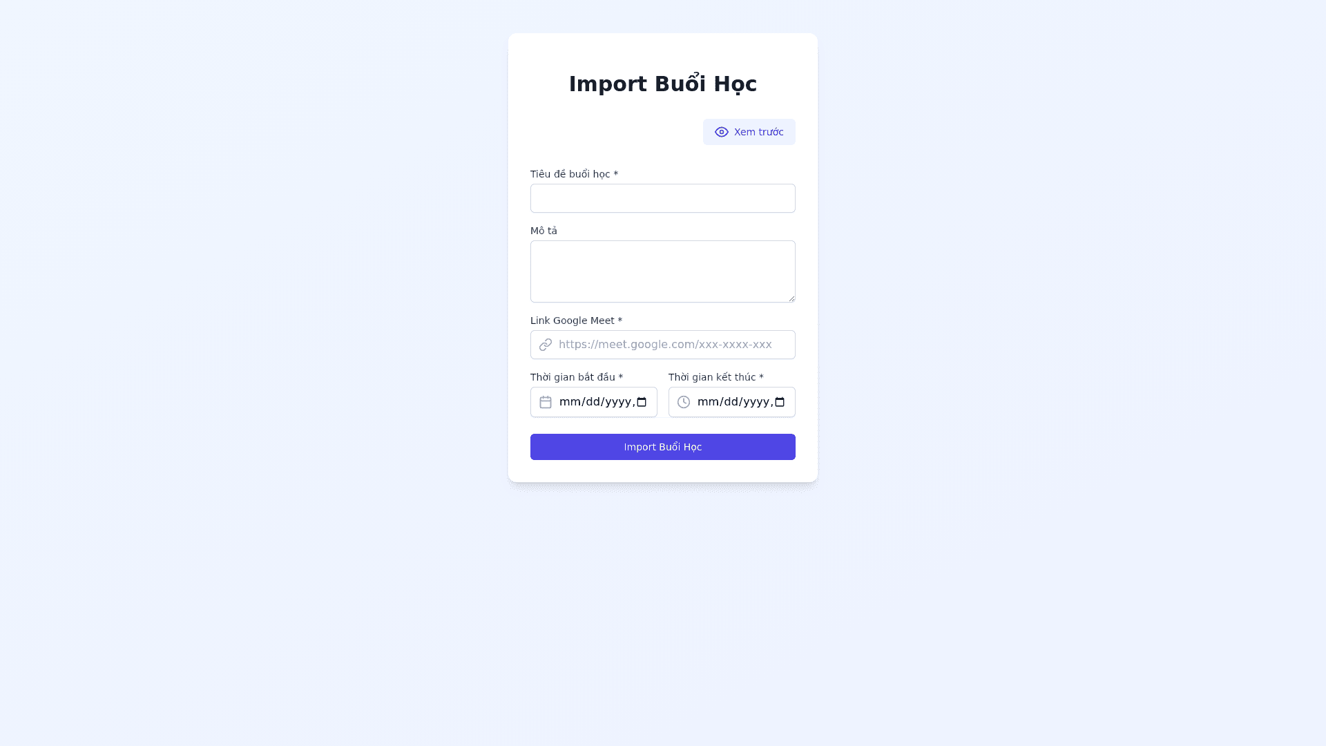 Component Preview