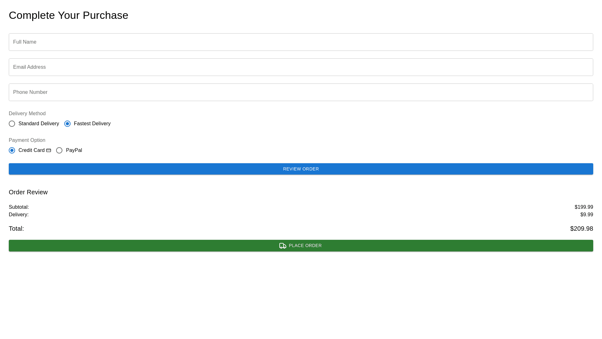 Component Preview
