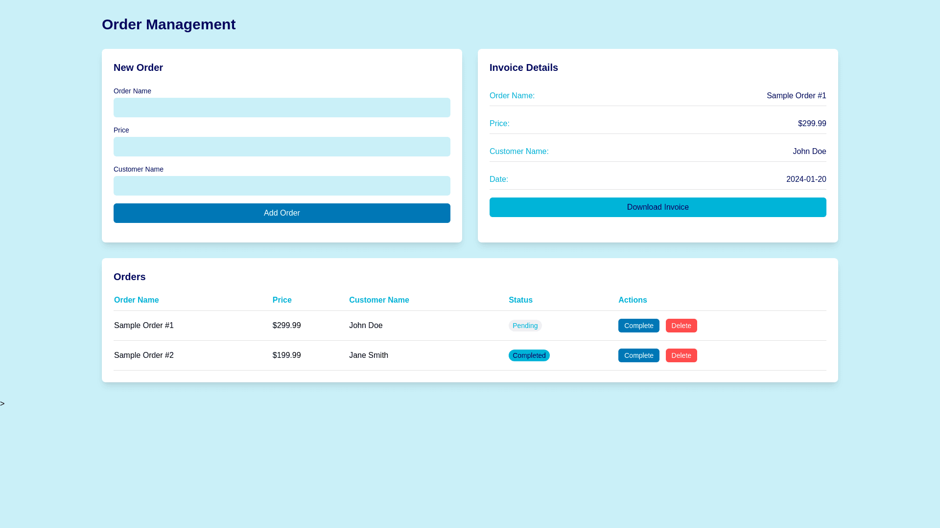 Component Preview