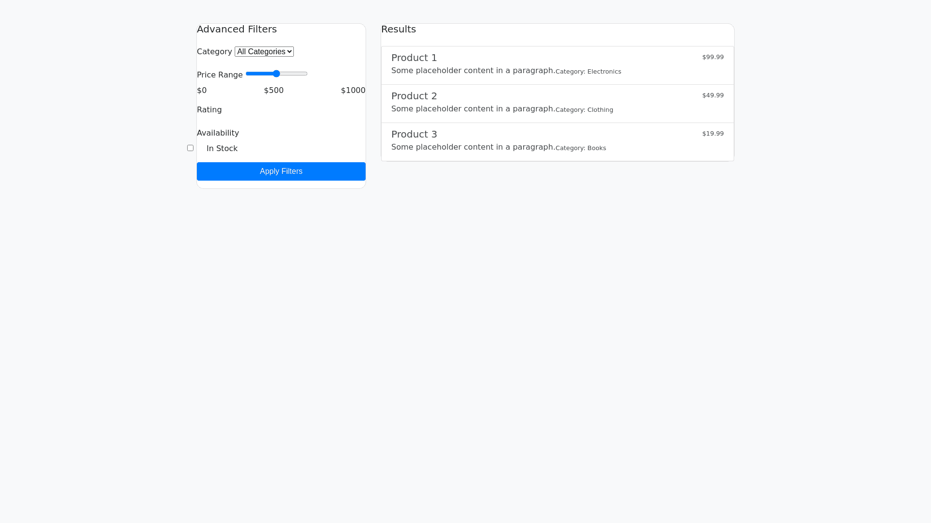 Component Preview