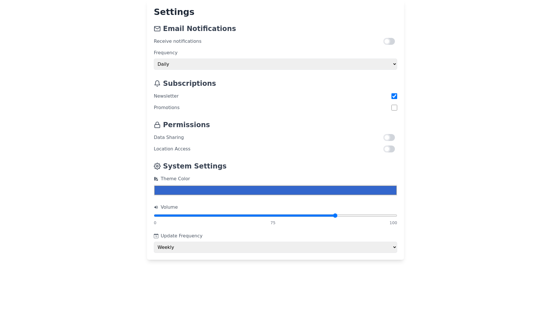 Component Preview