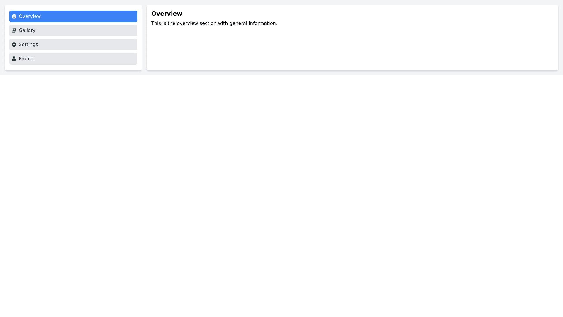 Component Preview