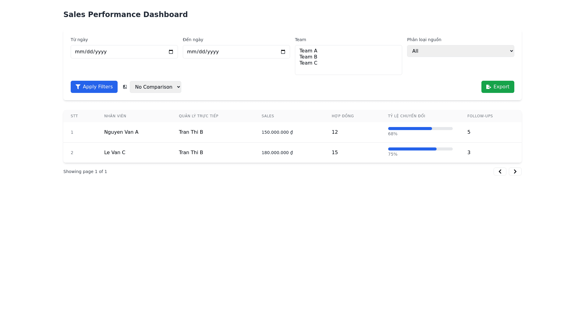 Component Preview