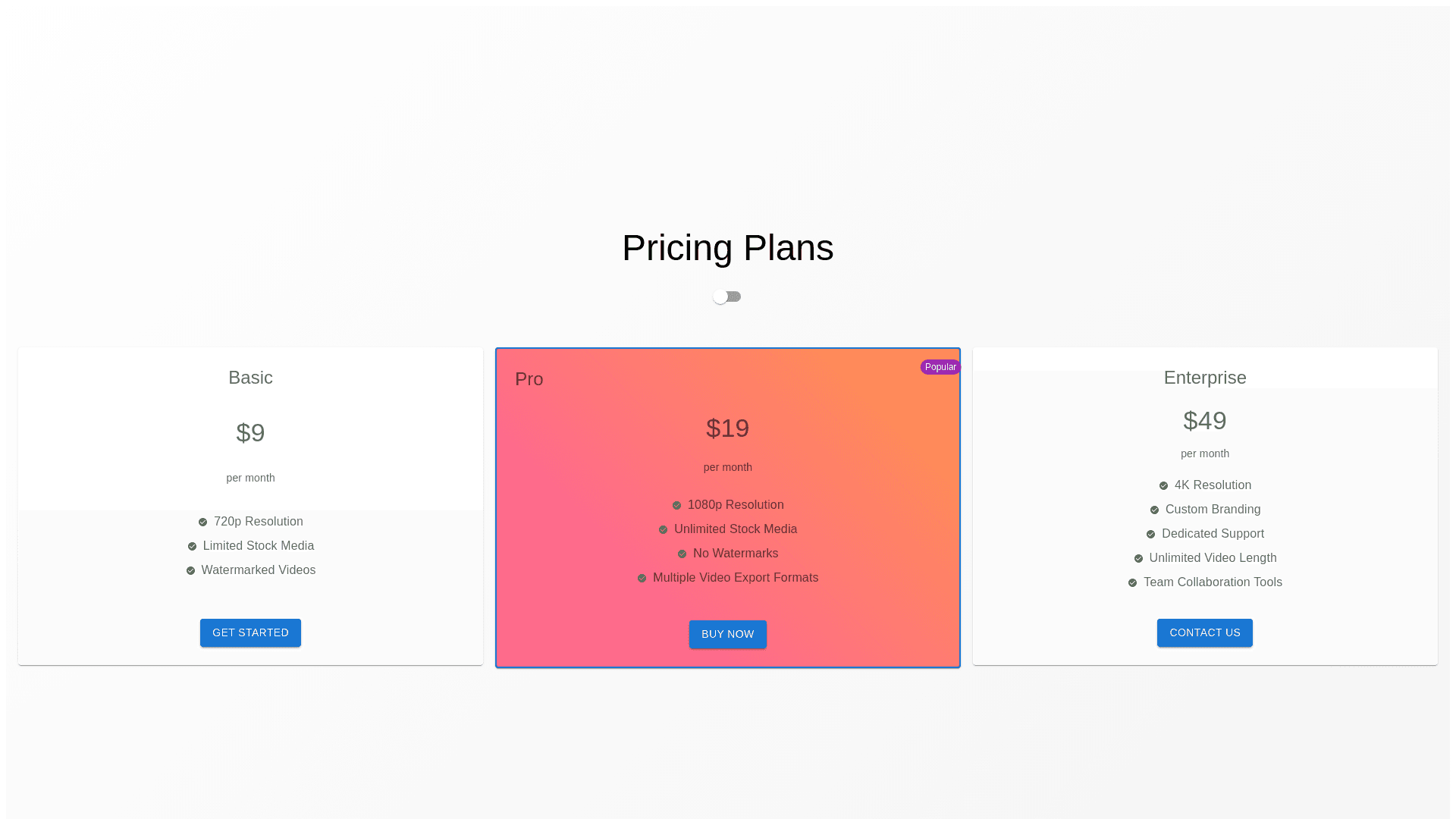 Component Preview