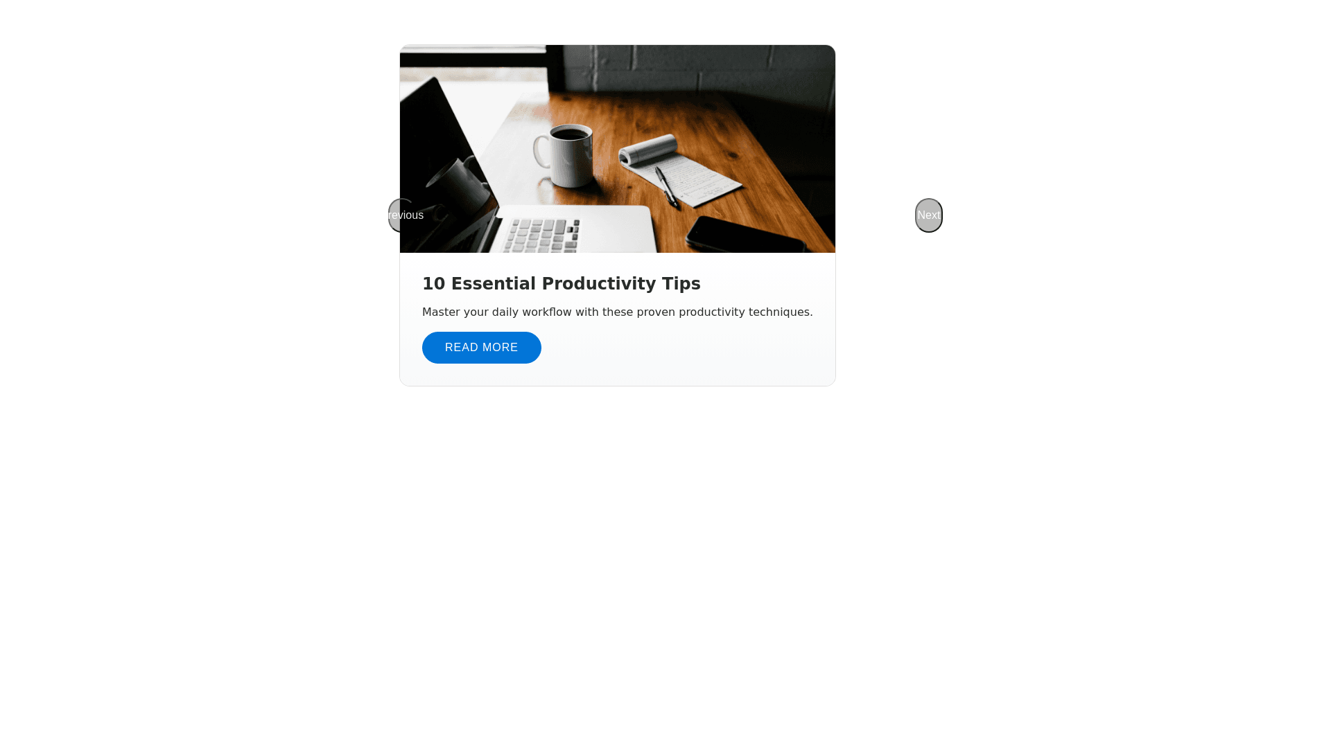 Component Preview