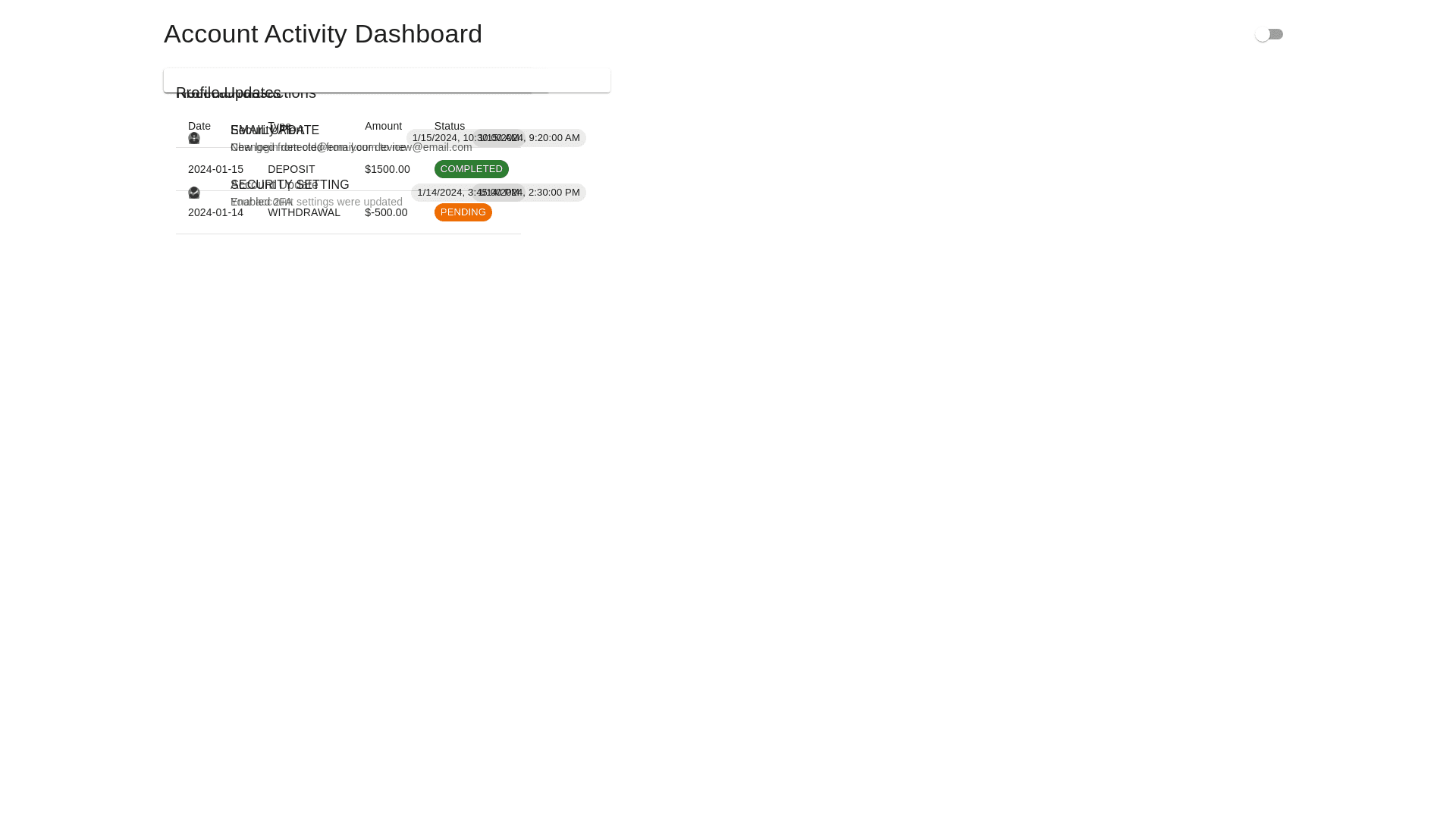 Component Preview