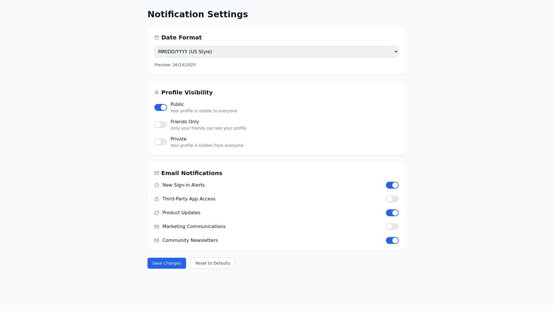 Component Preview