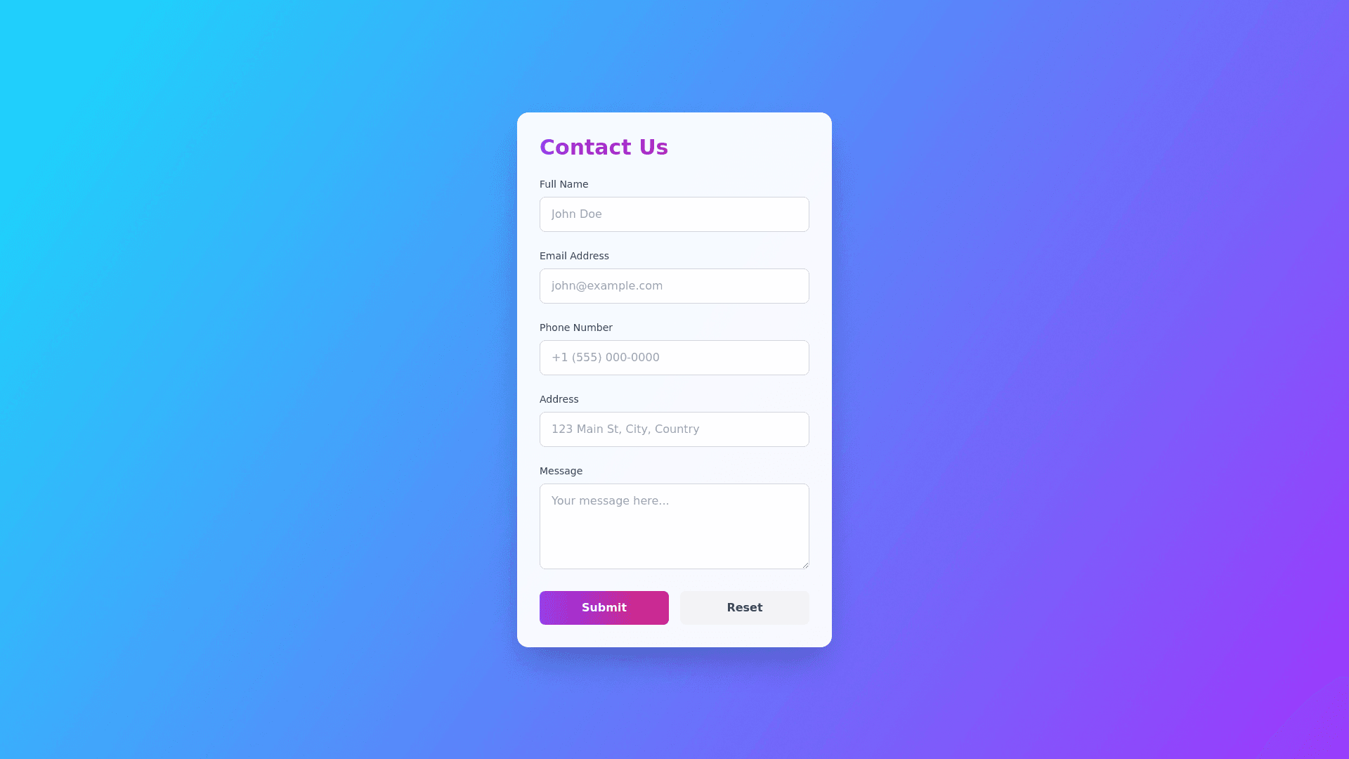 Component Preview