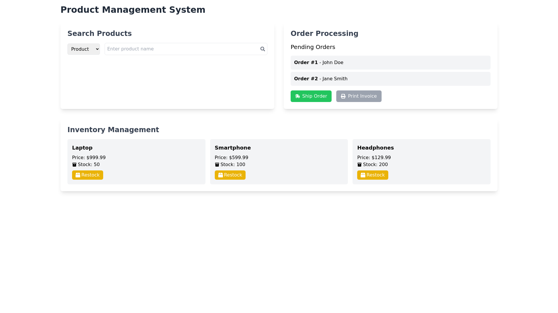 Component Preview
