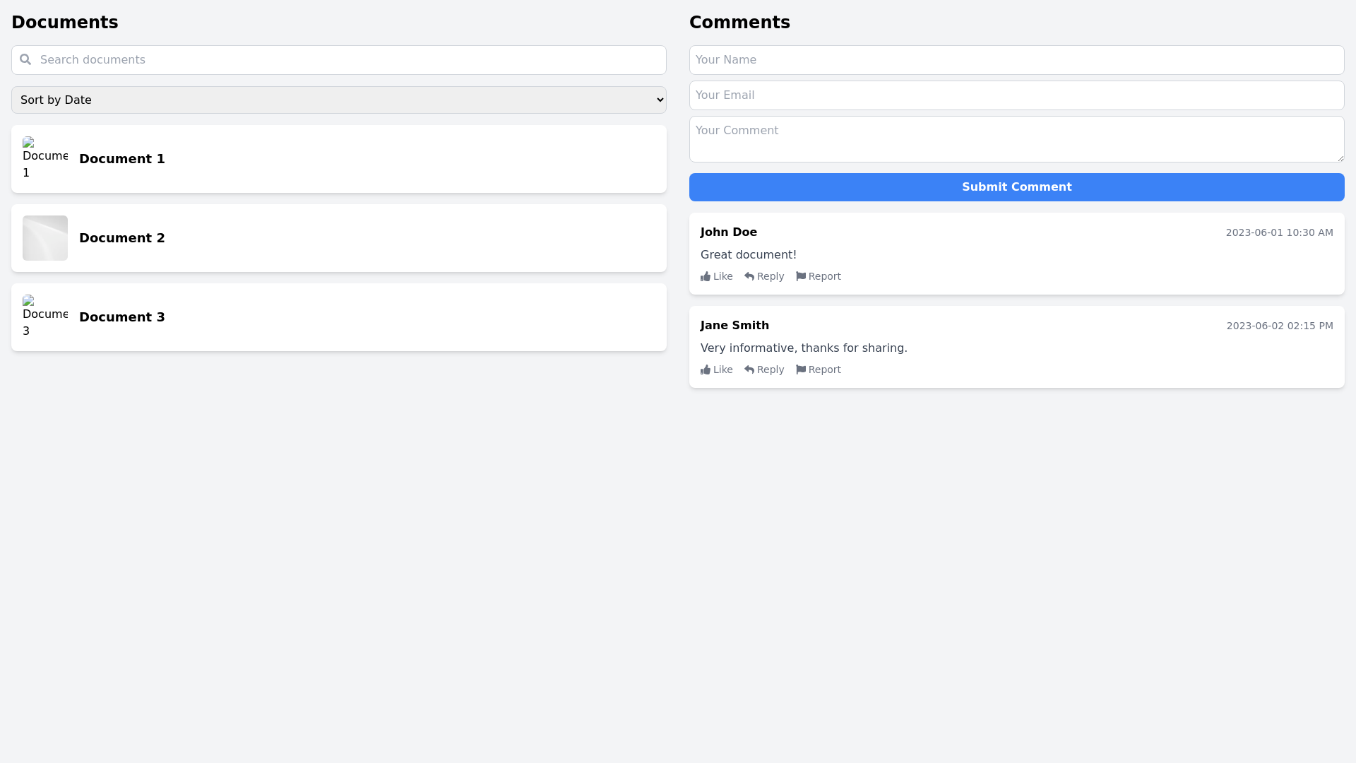 Component Preview