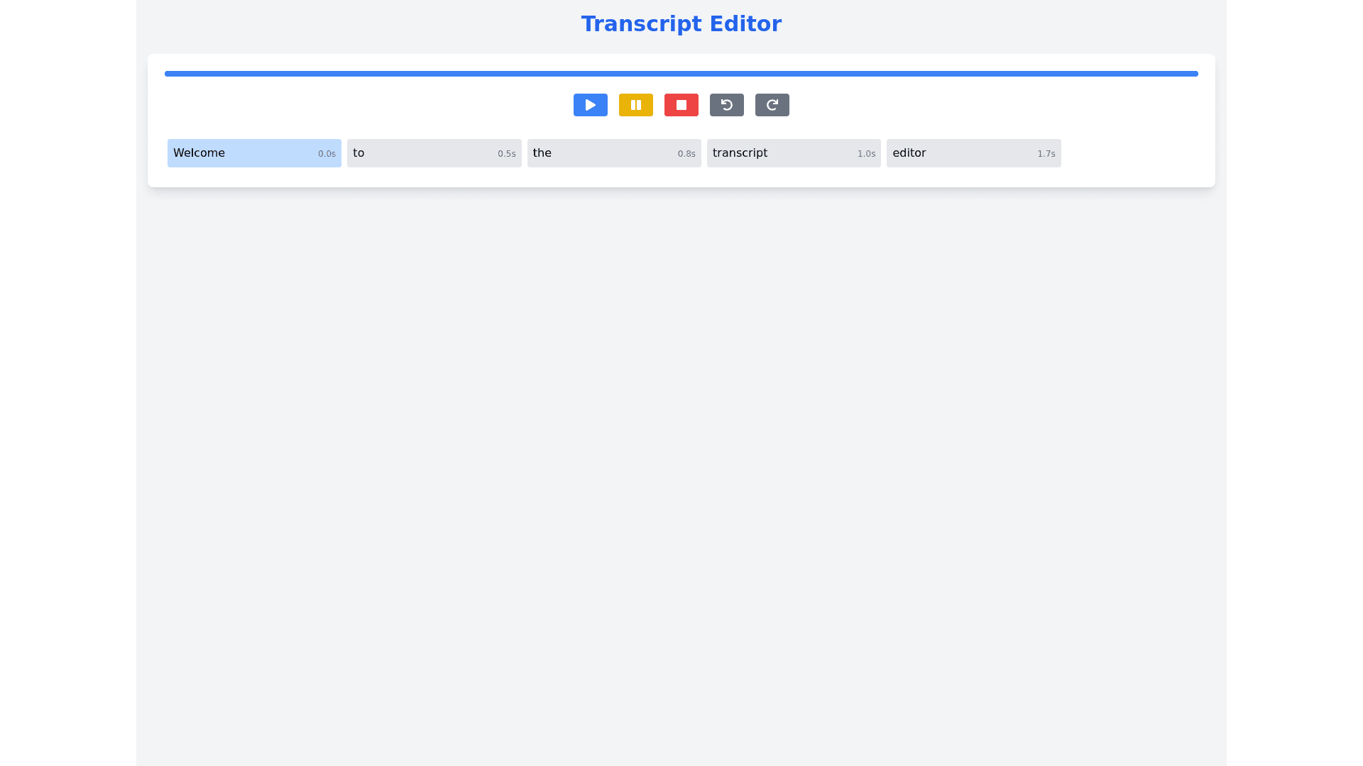 Component Preview