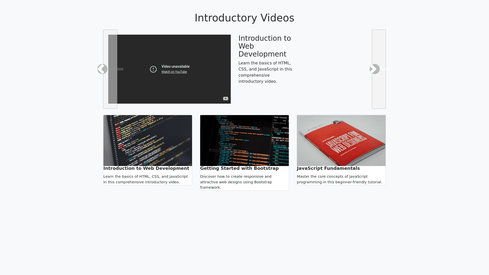 Component Preview