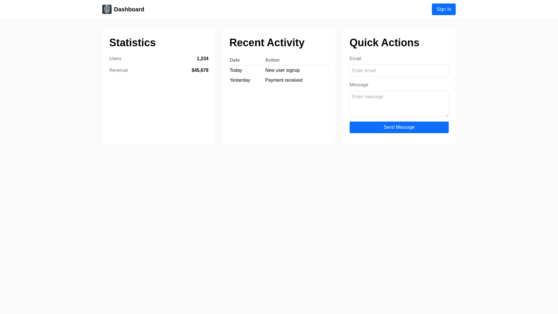 Component Preview