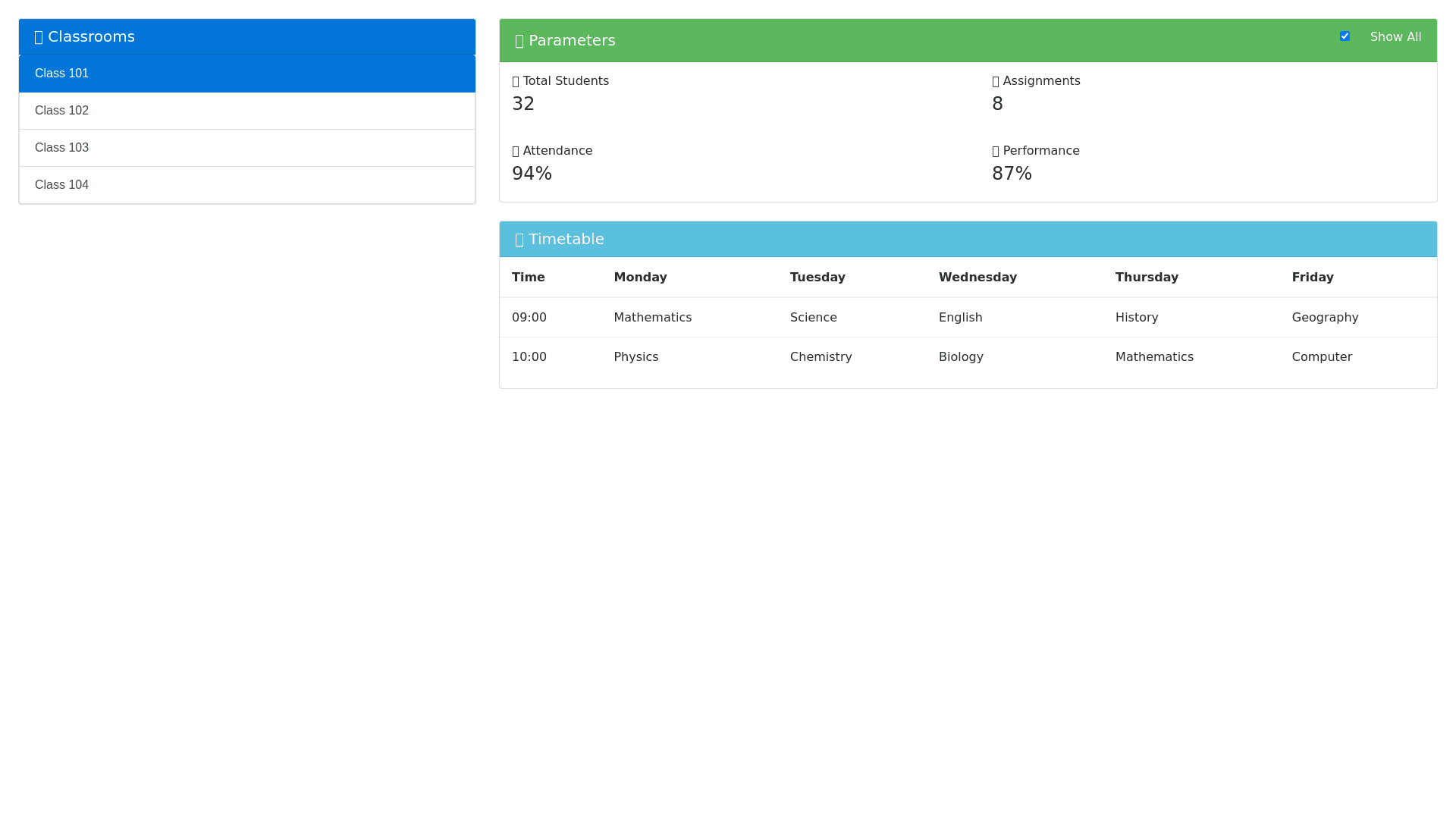 Component Preview