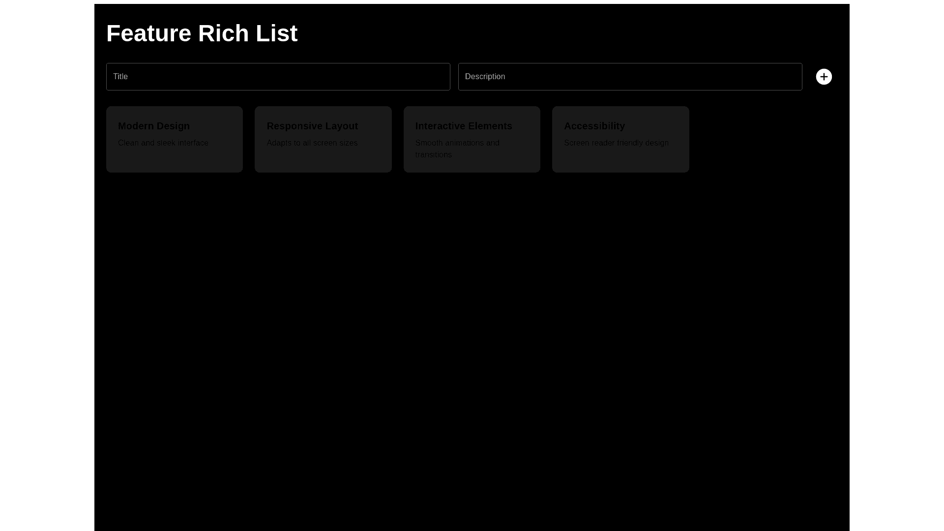 Component Preview