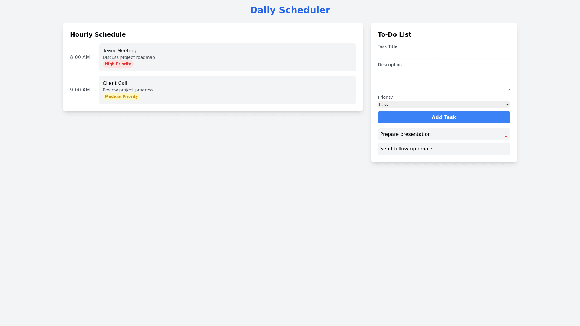 Component Preview