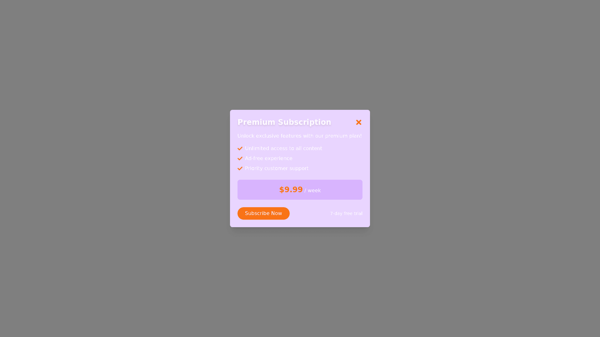 Component Preview