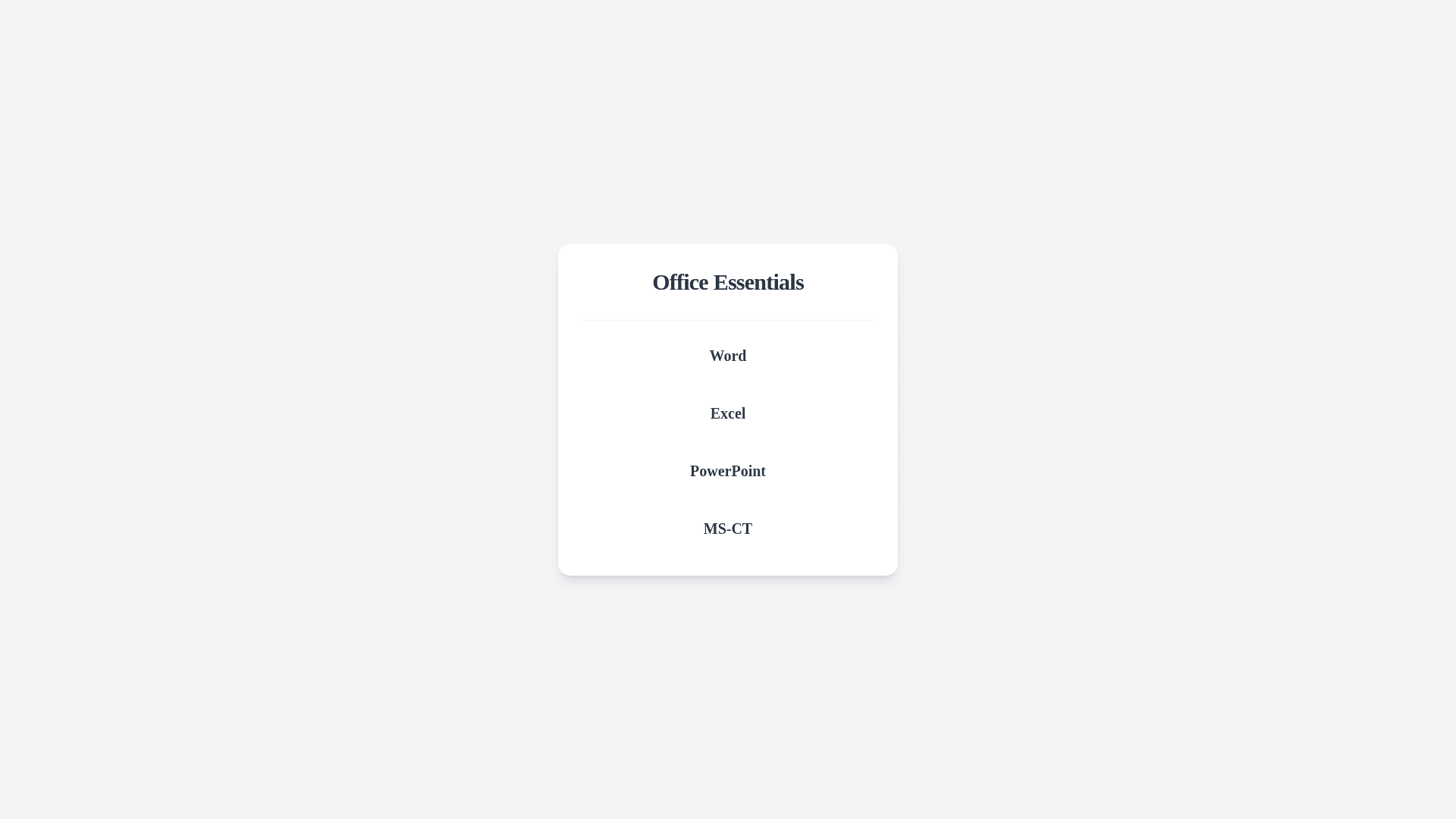 Component Preview