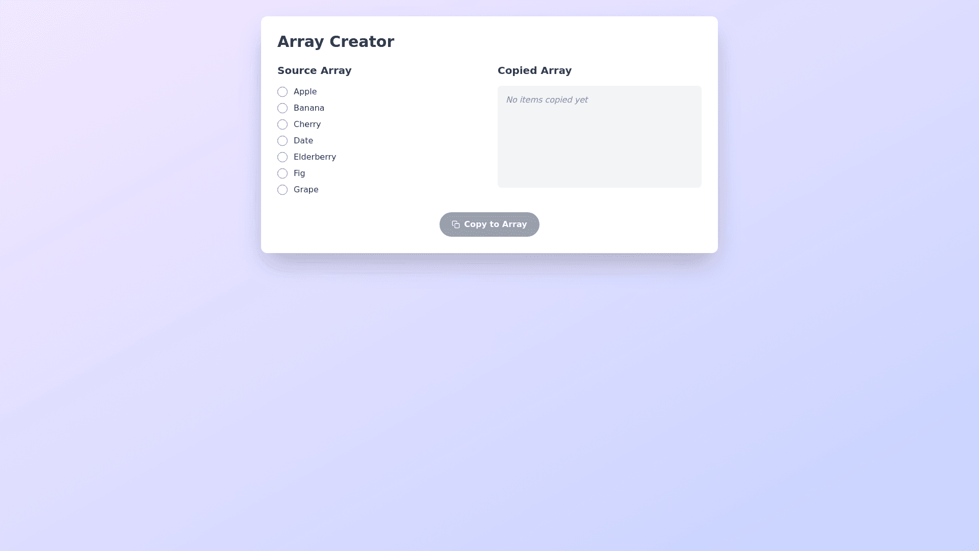 Component Preview