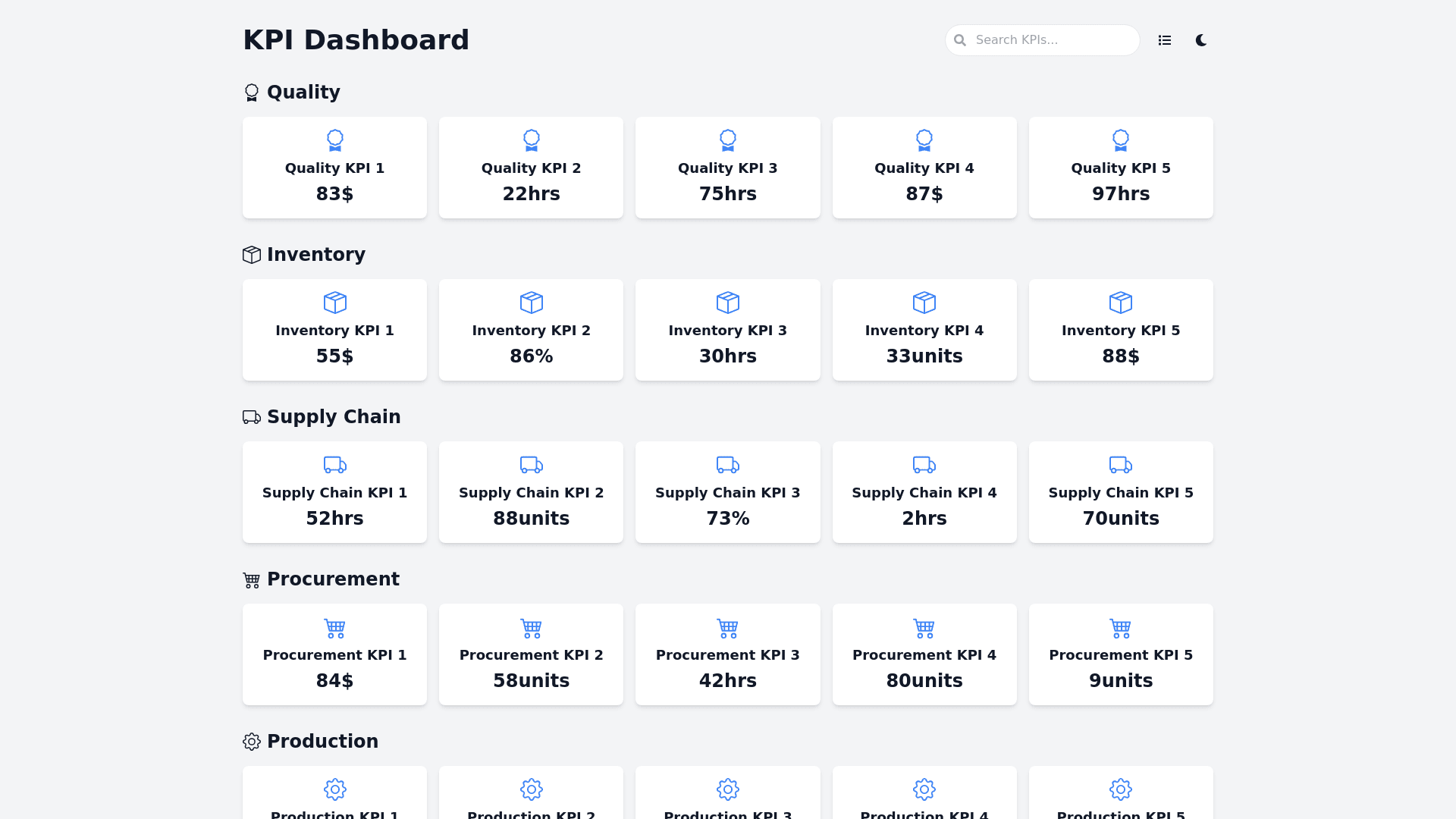 Component Preview