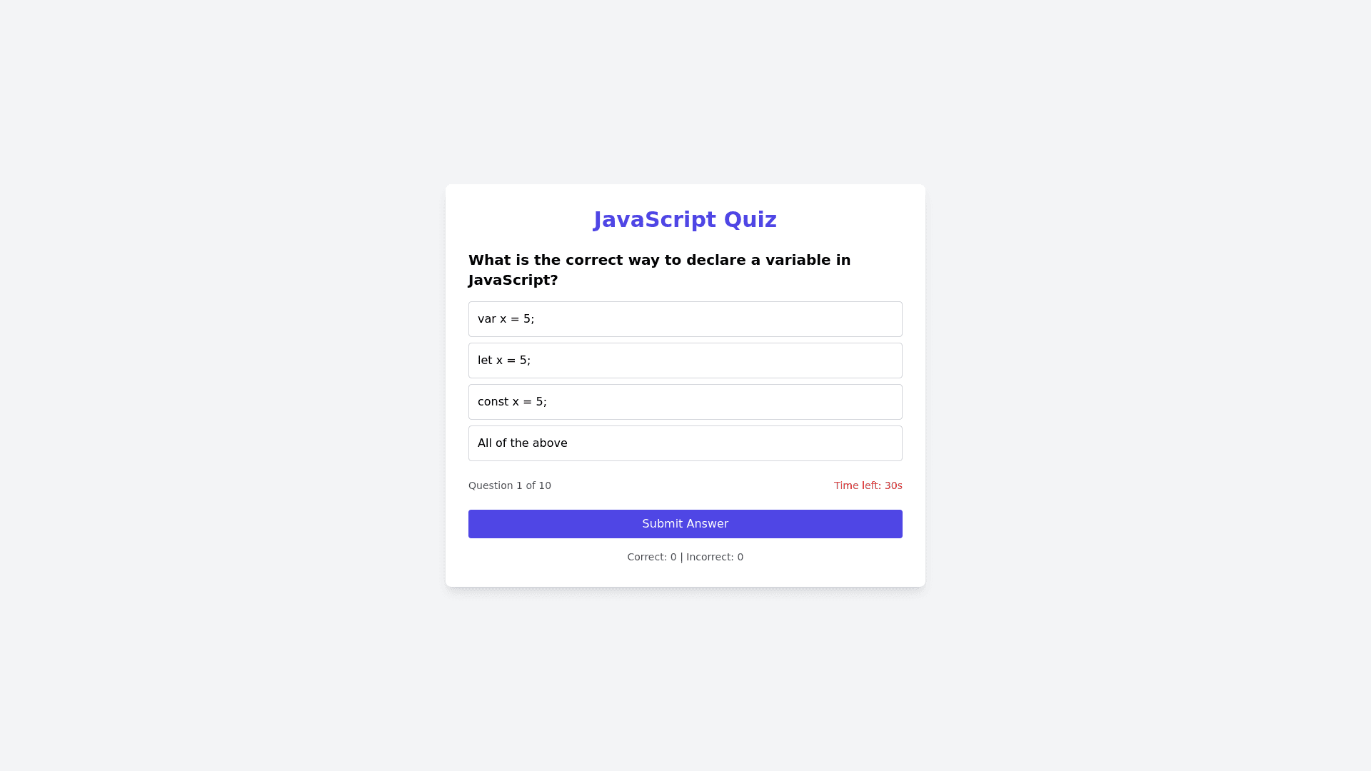 Component Preview