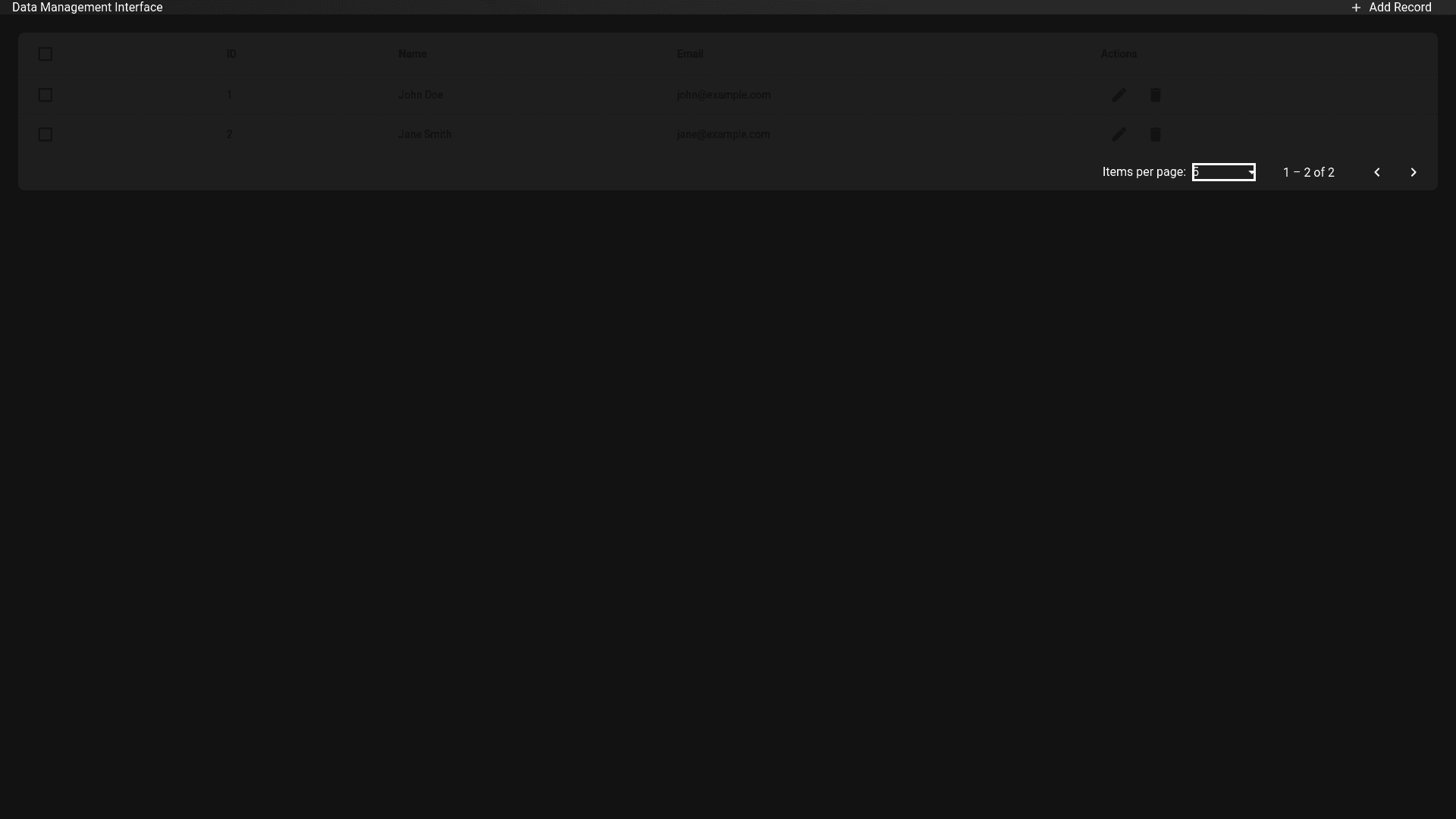 Component Preview