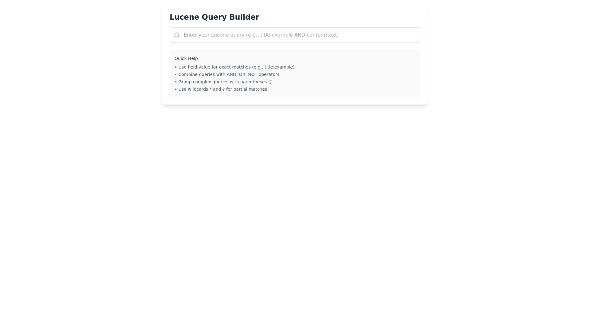 Component Preview