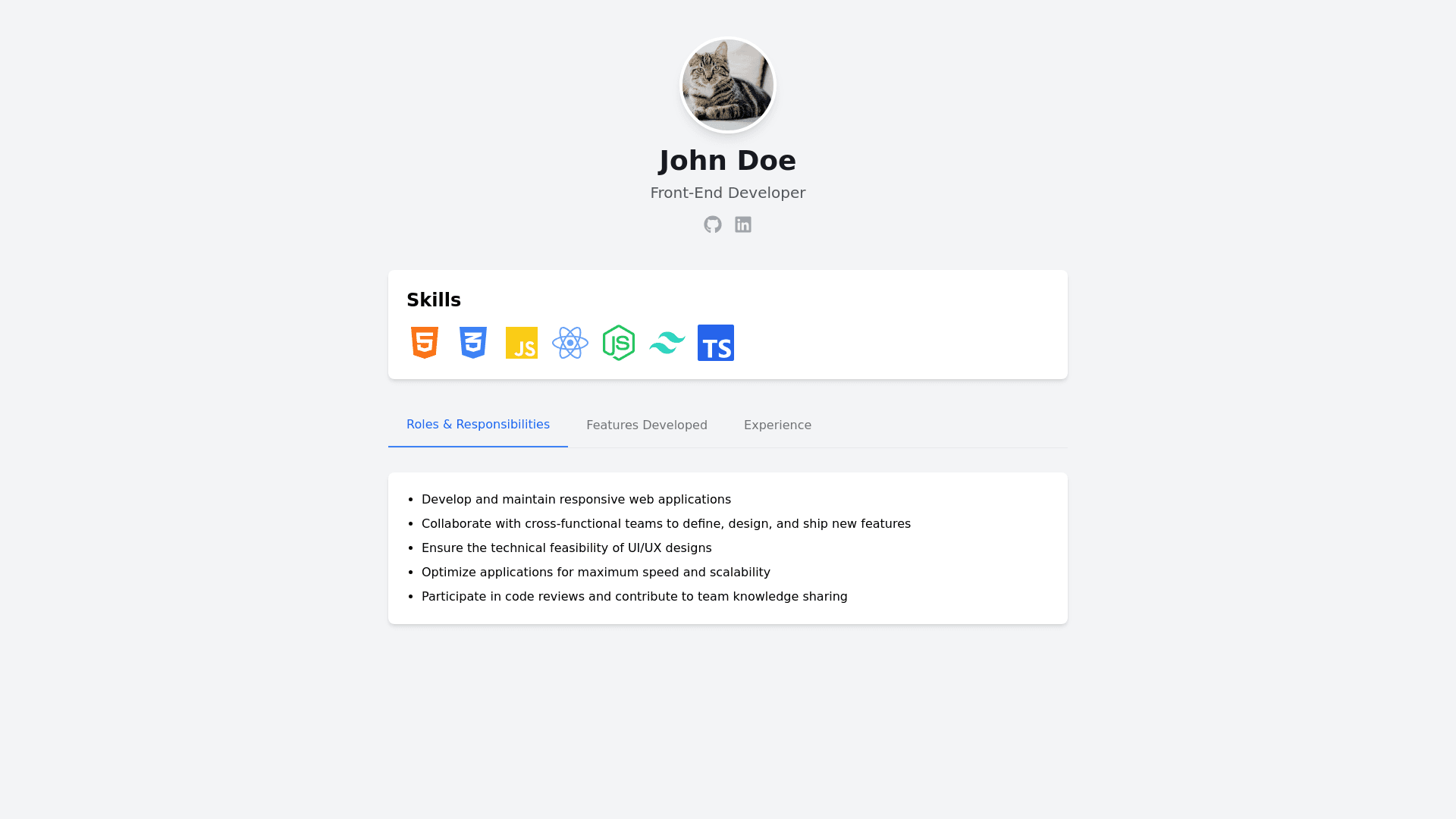 Component Preview