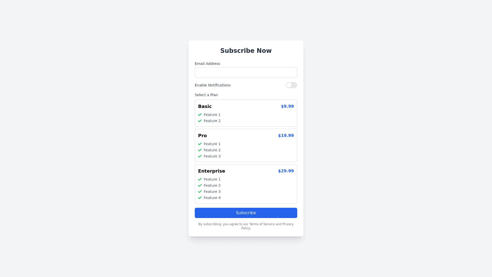 Component Preview