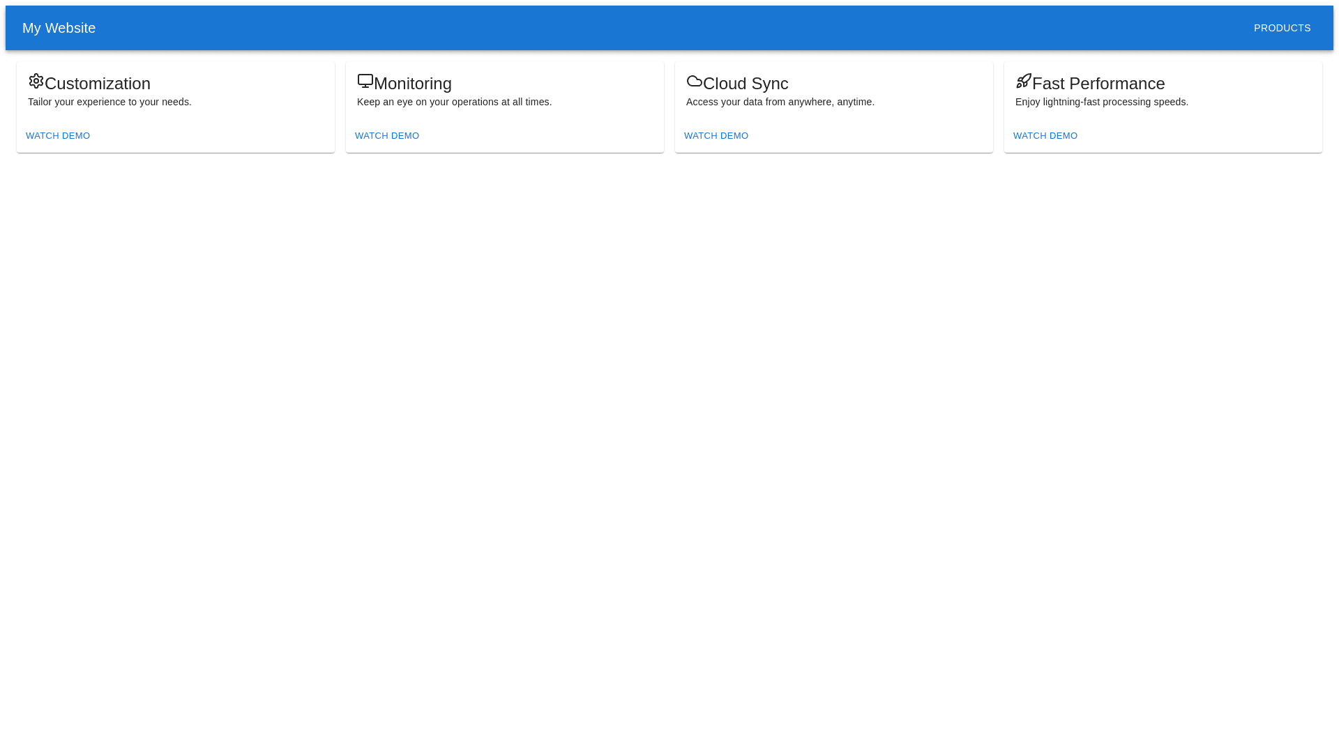 Component Preview