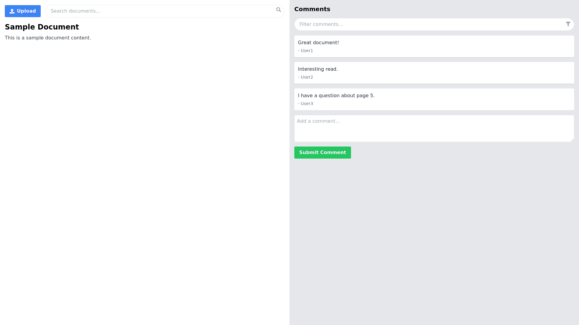 Component Preview