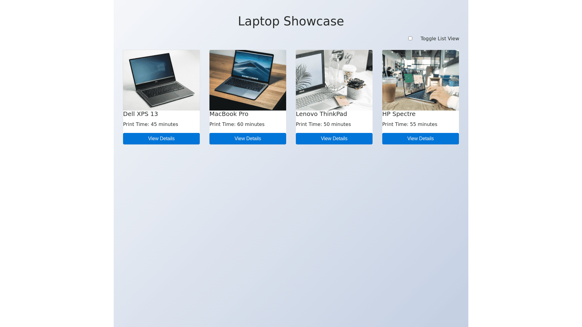 Component Preview