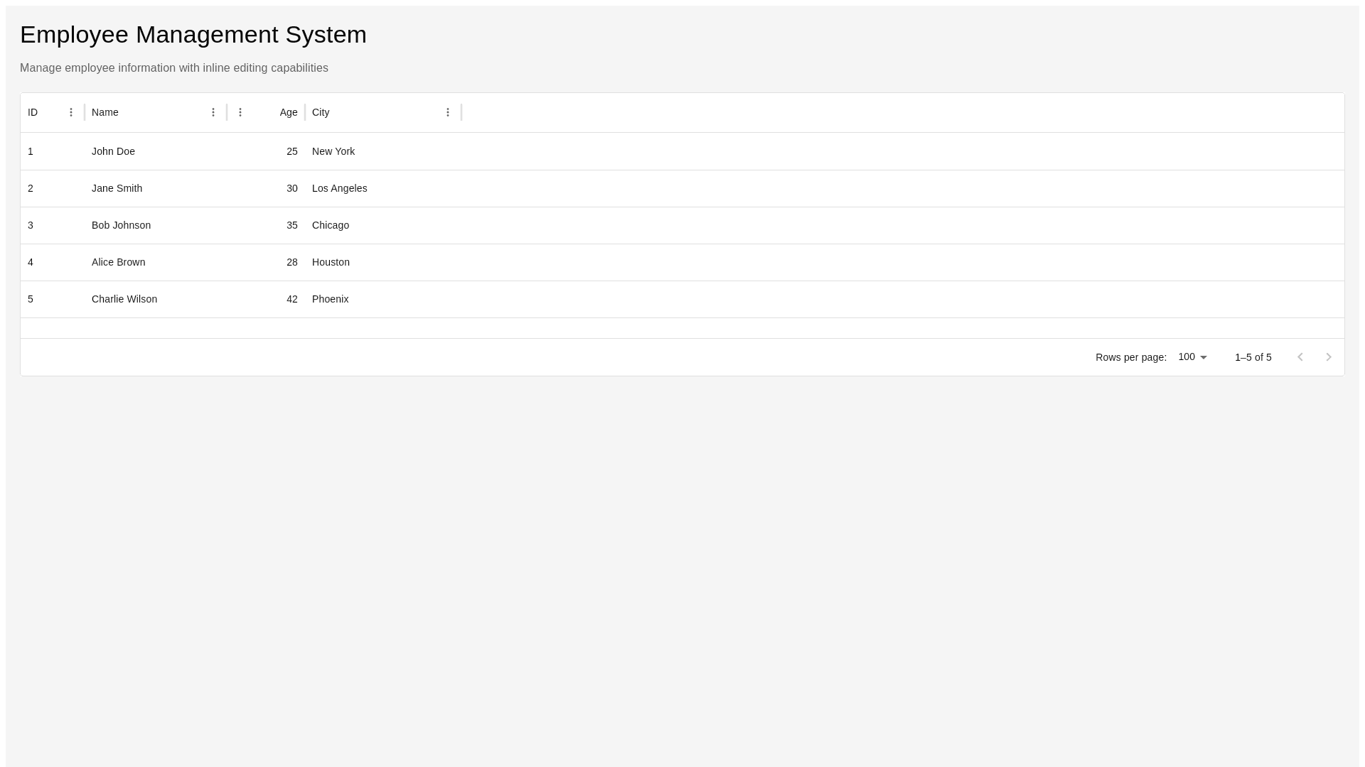 Component Preview