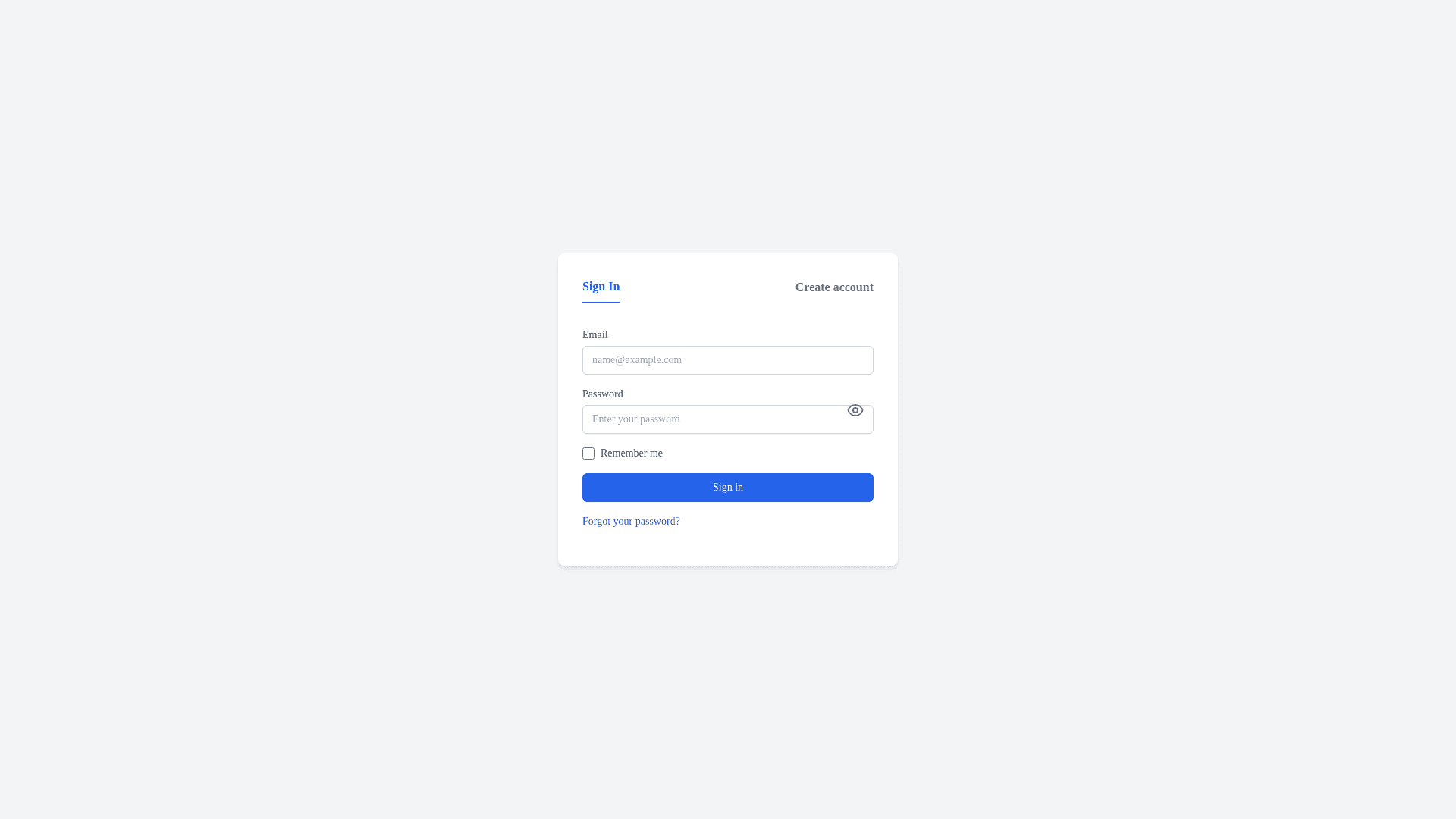 Component Preview