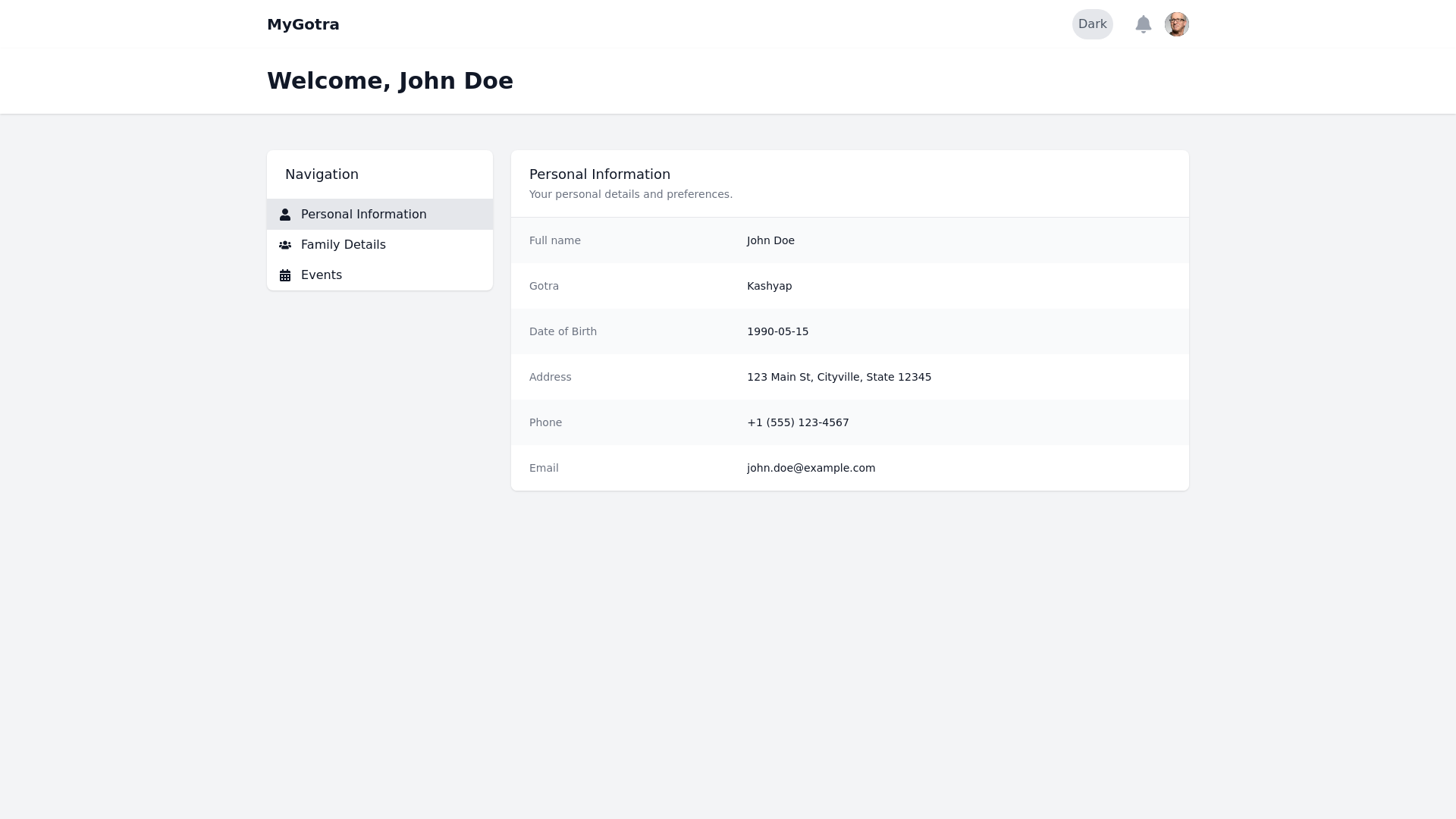 Component Preview