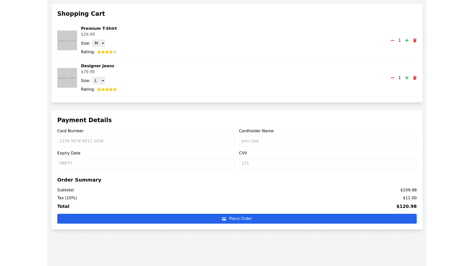Component Preview