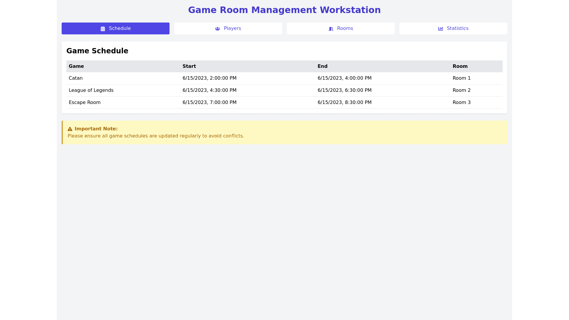 Component Preview