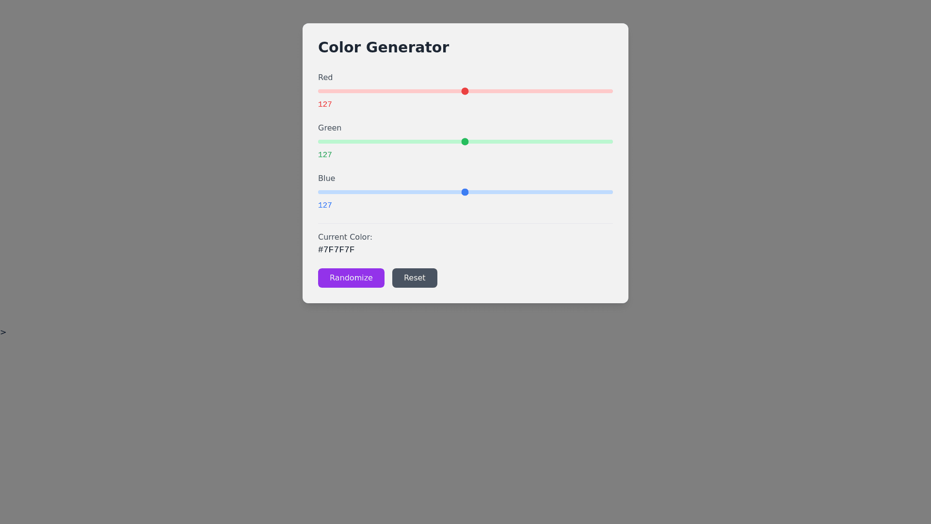 Component Preview
