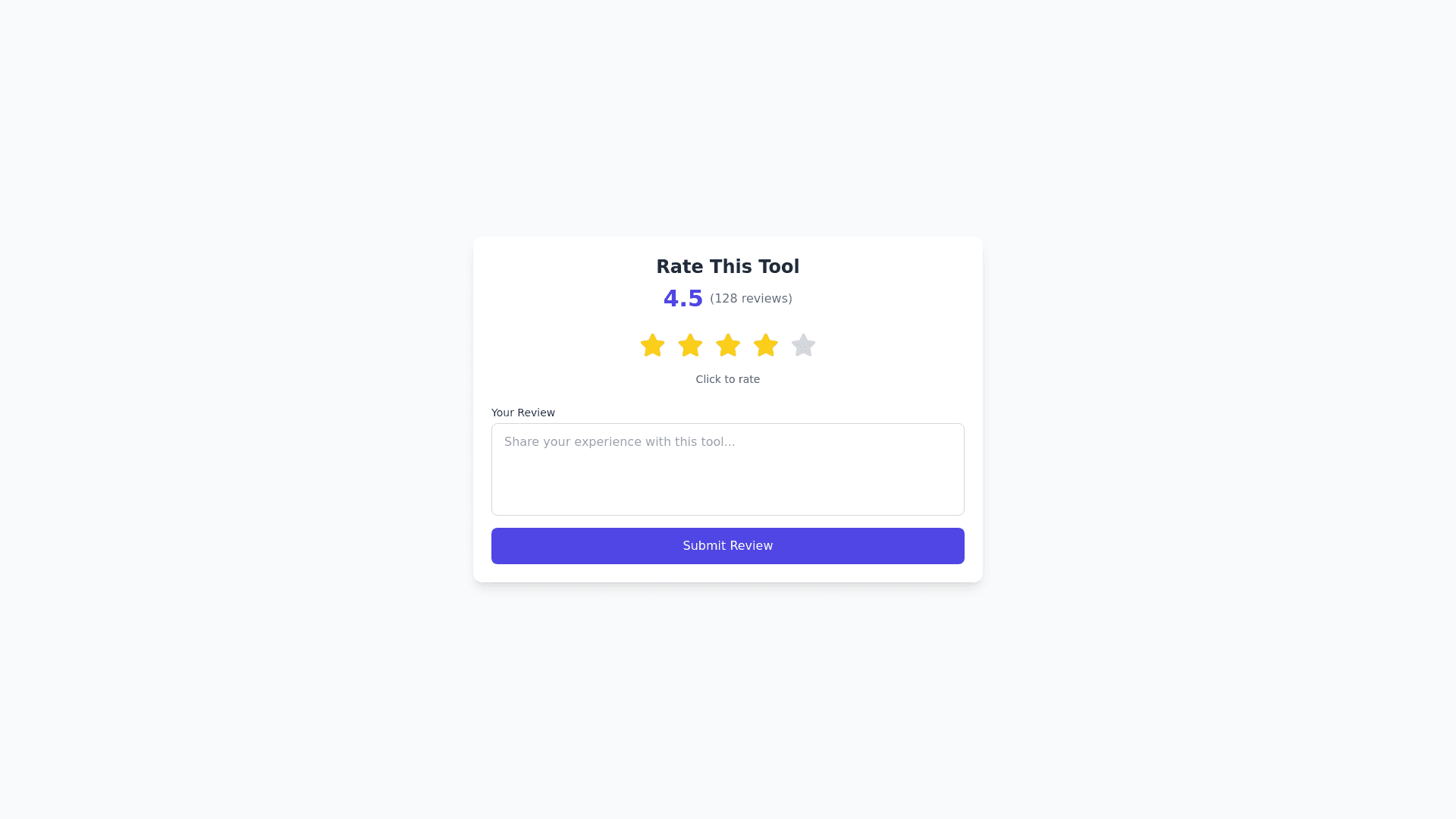 Component Preview
