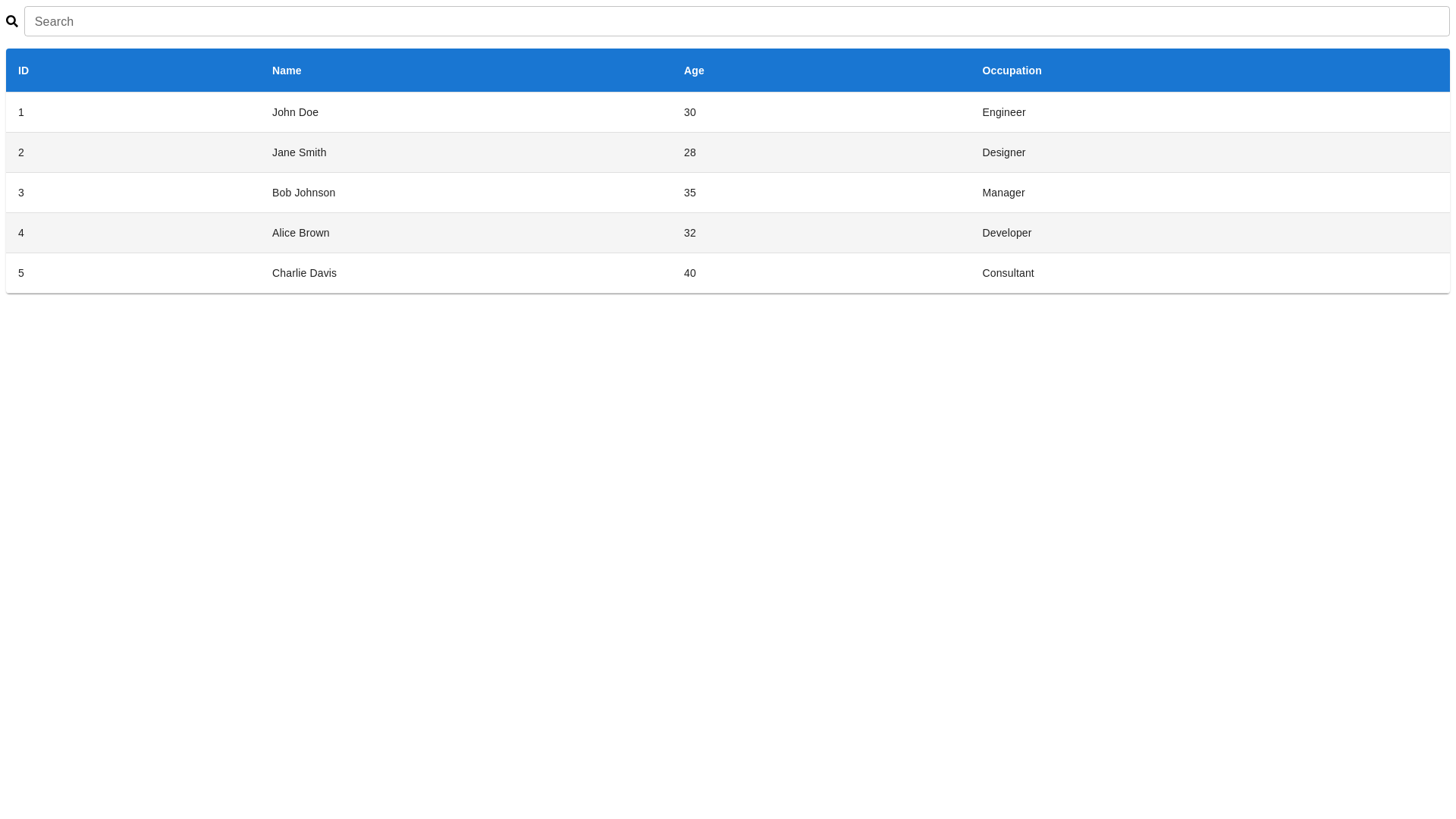 Component Preview