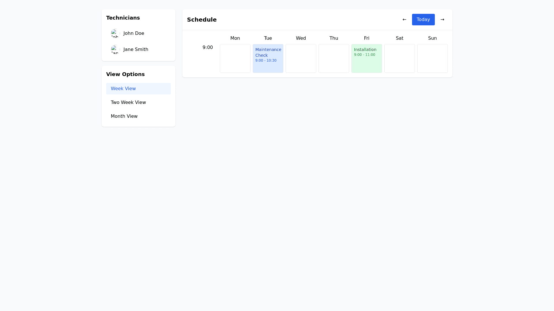 Component Preview