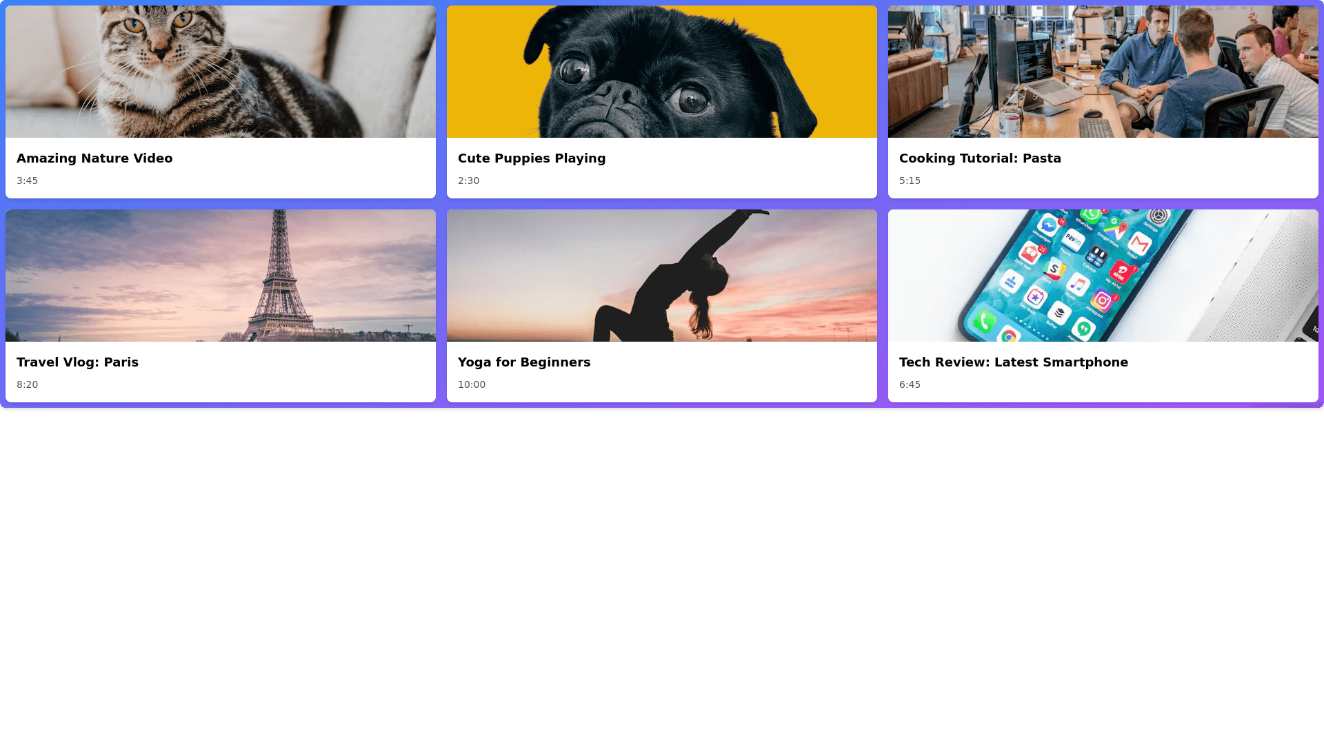 Component Preview