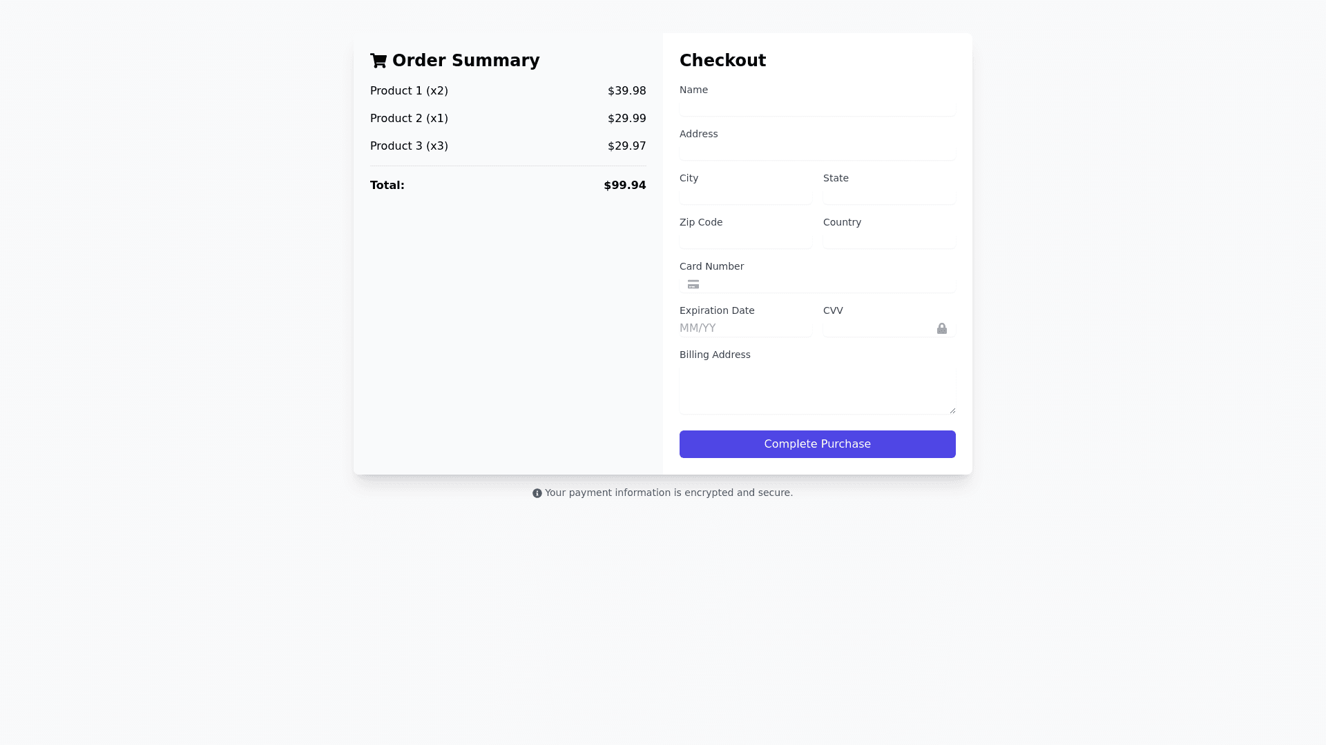 Component Preview