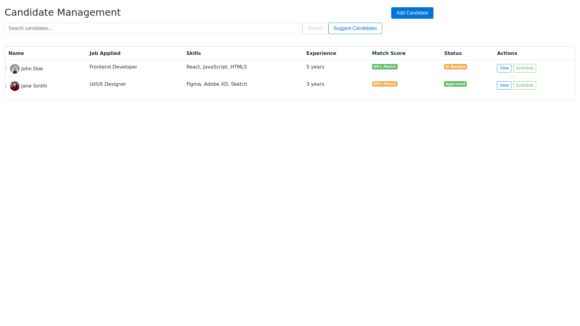 Component Preview